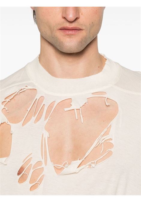 t-shirt trap uomo natural RICK OWENS DRKSHDW | DU01E3158 BHNDSD21